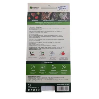 Polyversum proti plísňovým chorobám - Biogarden - ochrana rostlin - 5 g