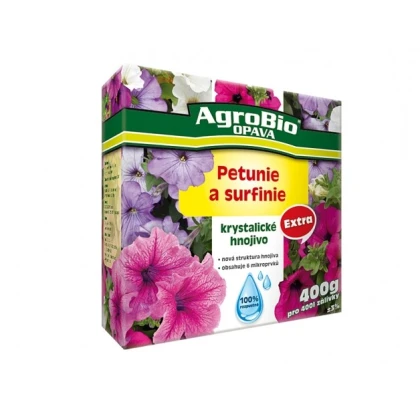 Agro krystalické hnojivo pro petunie a surfinie - 400 gr