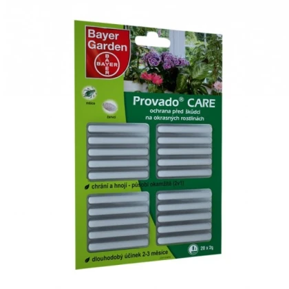 Provado Care tyčinky proti škůdcům pro okrasné rostliny - 20 x 1,25 g