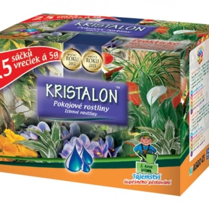 Hnojivo Kristalon pro pokojové rostliny - hnojivo - 25 x 5 gr