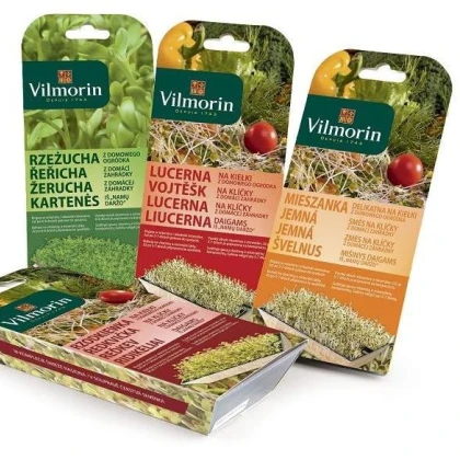 Sada na klíčky včetně misky - Vojtěška - Vilmorin - semena - 10 g