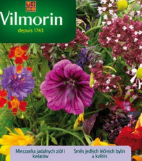 Vilmorin - Směs jedlých léčivých bylin a květin - semena - 3 g