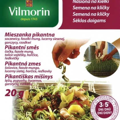 Pikantní směs - semena na klíčky - 20 g