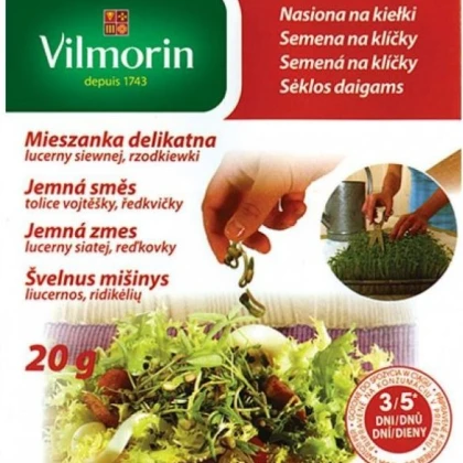 Jemná směs - semena na klíčky - 20 g