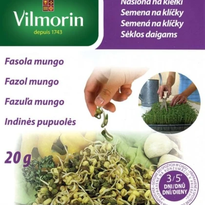Fazol mungo - semena na klíčky - 20 g