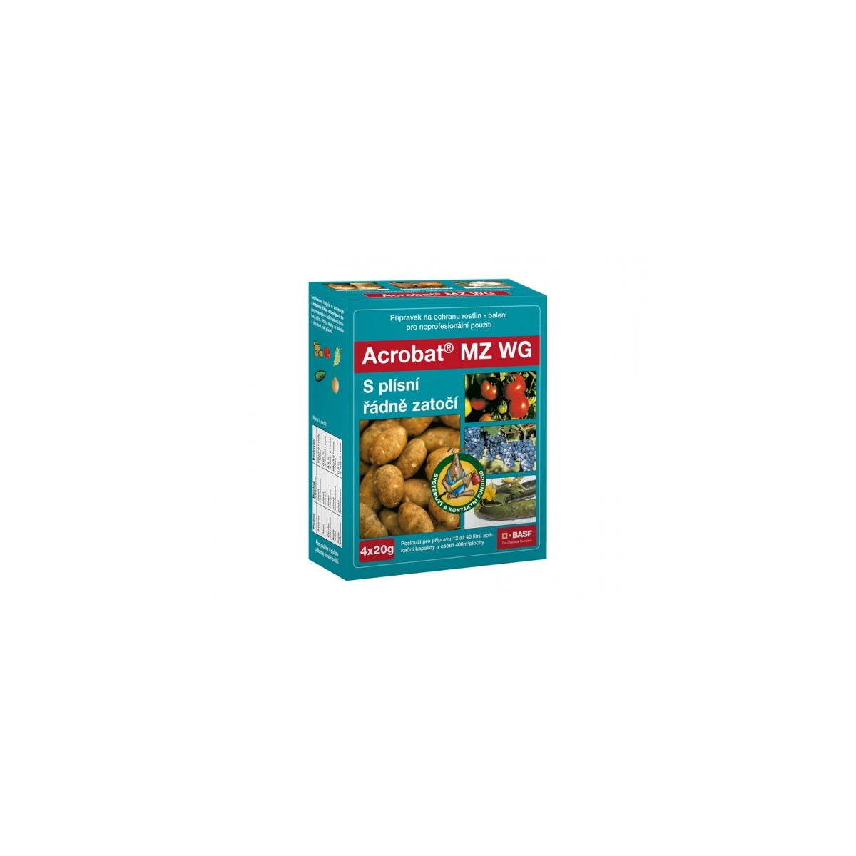 Acrobat proti plísním -  1 ks - 4 x 20 g