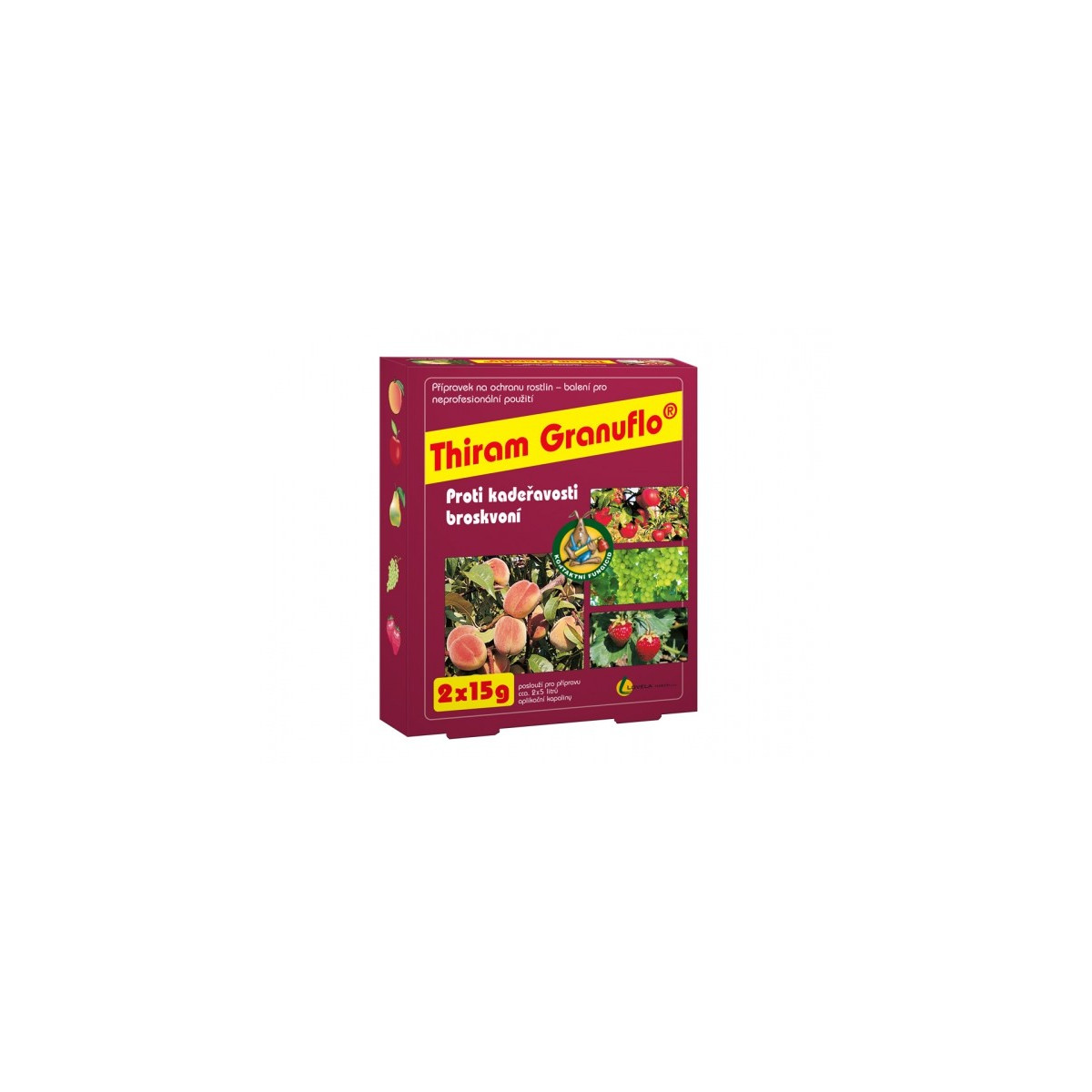 Thiram Granuflo - proti kadeřavosti broskvoní - 2 x 15 g