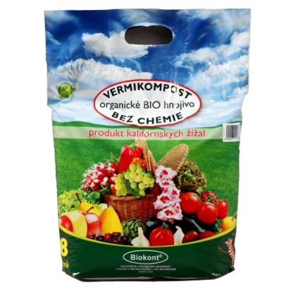 Vermikompost BIO hnojivo  - 8 l