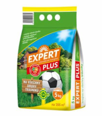 EXPERT trávníkové hnojivo Plus - všechny druhy trávníků - 5 kg