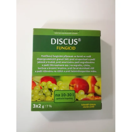 Discus 3 x 2 g – ochrana rostlin proti houbovým chorobám - 1 ks