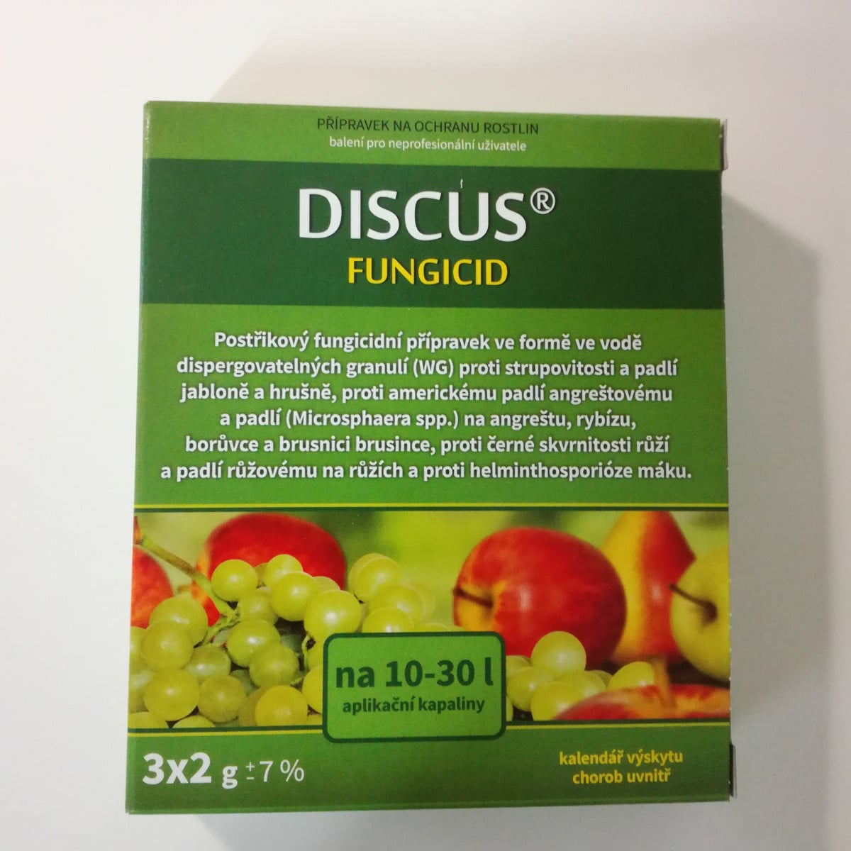 Discus 3 x 2 g – ochrana rostlin proti houbovým chorobám - 1 ks