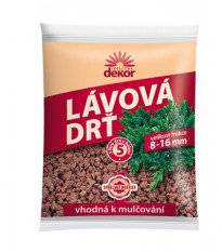 Lávová drť - dekorační materiál - 5 l