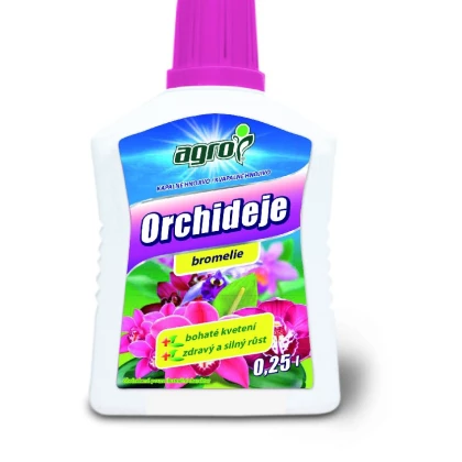 Agro - hnojivo na orchideje a bromélie - 250 ml