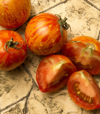 Rajče Červená zebra - Lycopersicon esculentum - semena - 6 ks