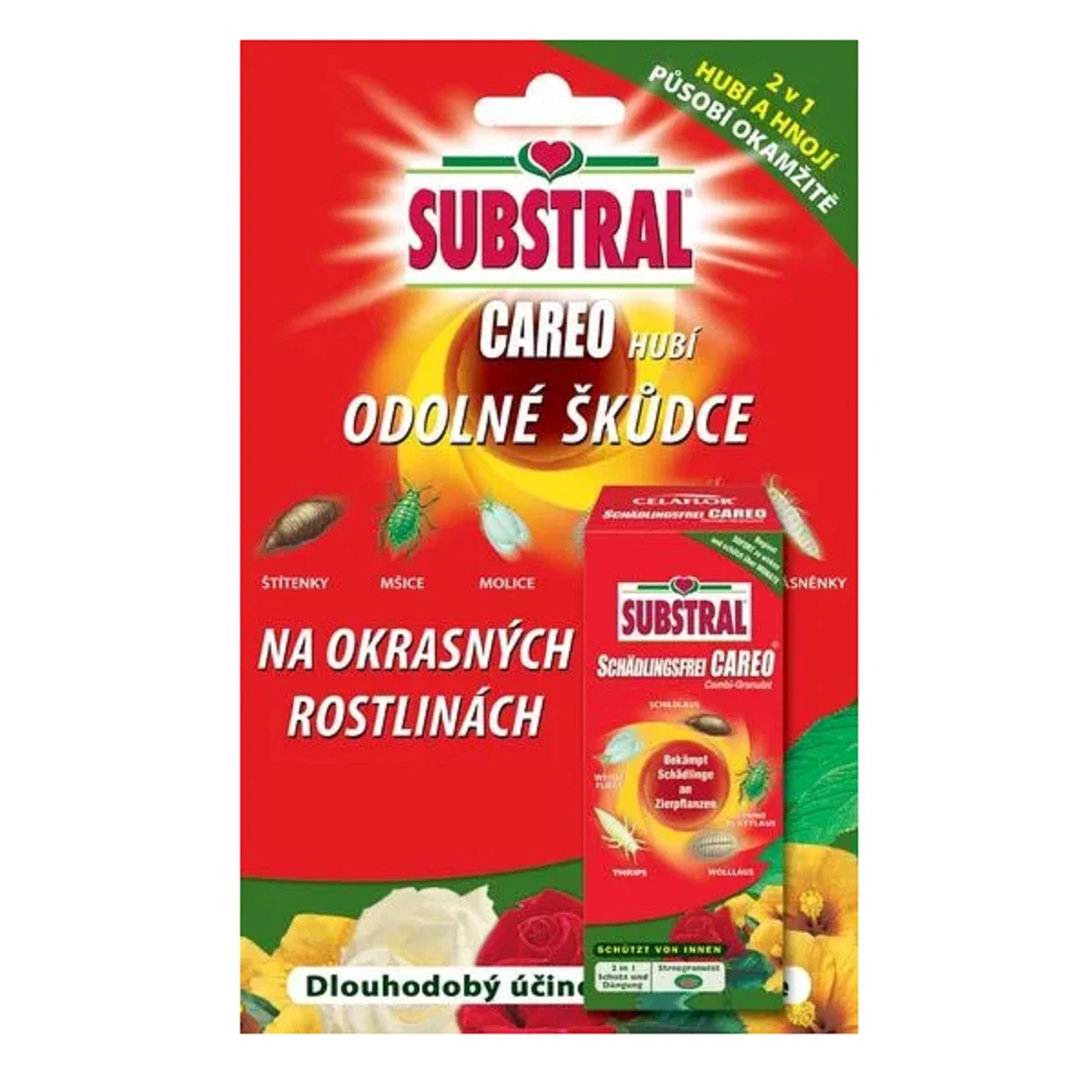 Postřik proti škůdcům - Substral Careo - ochrana rostlin - 30 ml