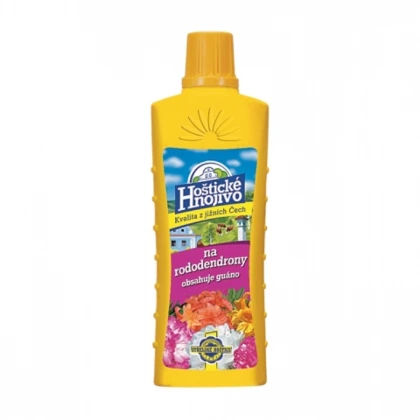 Hoštické hnojivo na rododendrony a azalky s guánem - hnojivo - 500 ml