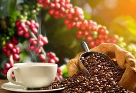 Kávovník arabský lze s úspěchem pěstovat i v bytě, bude kvést i plodit